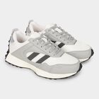 Men's Grey Lace-Up Sneakers, Grey, small