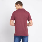 Solid Polo Shirt, Maroon, small image number null