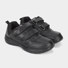 Boys' Black Velcro Sneakers, Black, small
