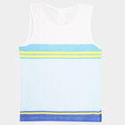 Boys Cotton T-Shirt, White, small image number null