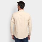 Men's 100% Cotton Casual Shirt , Beige, small image number null