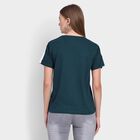 Ladies' Round Neck T-Shirt , Dark Green, small image number null