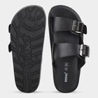 Men's Sandal, काला, small