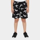 Boys' Black Regular Fit Cargo Style Bermuda Shorts, Black, small