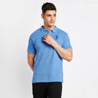 Solid Polo Shirt, हल्का नीला, small image number null