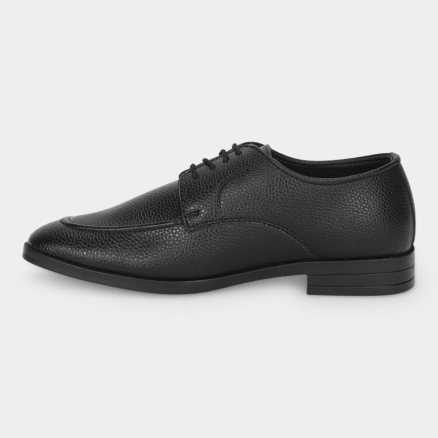 Men's Formal Shoes, काला, large
