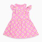 Girls' 100% Cotton Frock, गुलाबी, small image number null