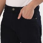 Men's Slim Fit Jeans, Dark Blue, small