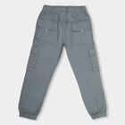 Boys' 100% Cotton Trousers, हल्का नीला, small image number null