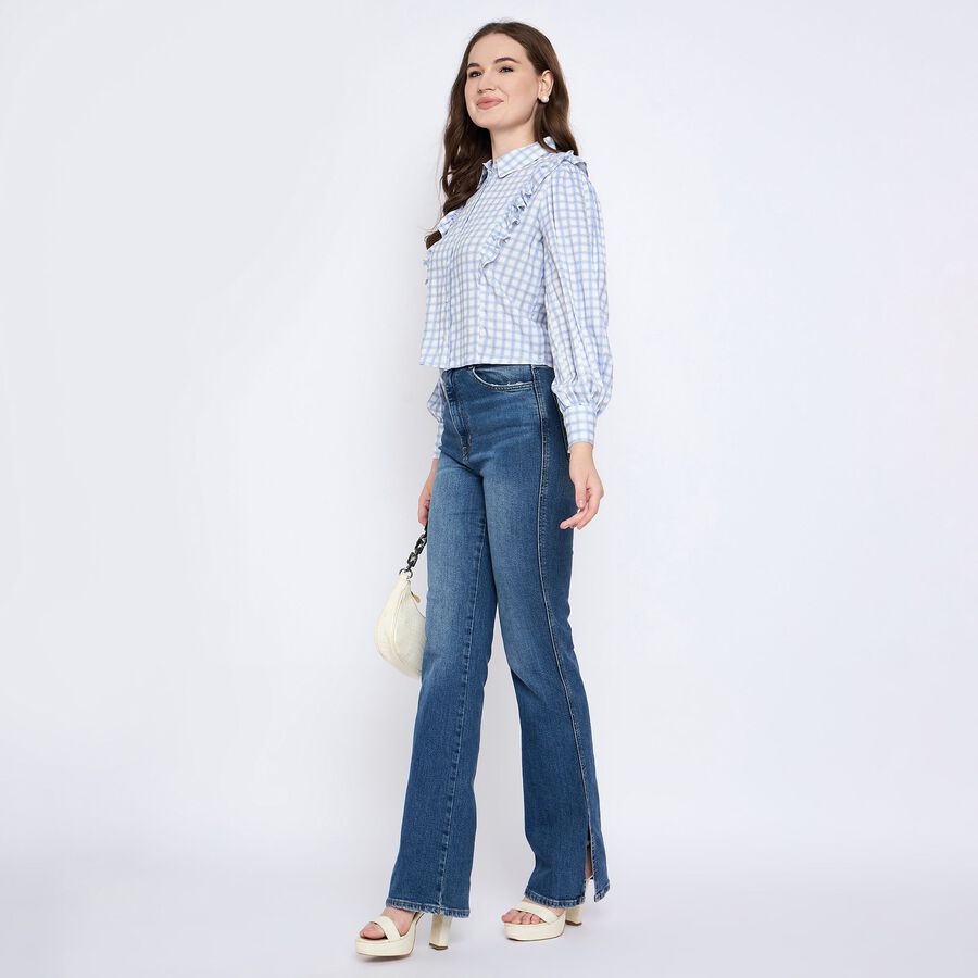 Ladies' Shirt, हल्का नीला, large image number null