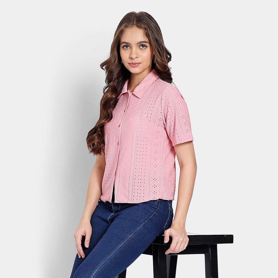 Ladies' Shirt, Purple, large image number null