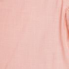 Girls' Soft Peach Embroidered V-Neck Kurta and Pant Fusion Set, Light Pink, small image number null