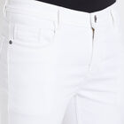 Classic 5 Pocket Skinny Jeans, White, small image number null