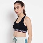 Solid Padded Bra, Black, small image number null