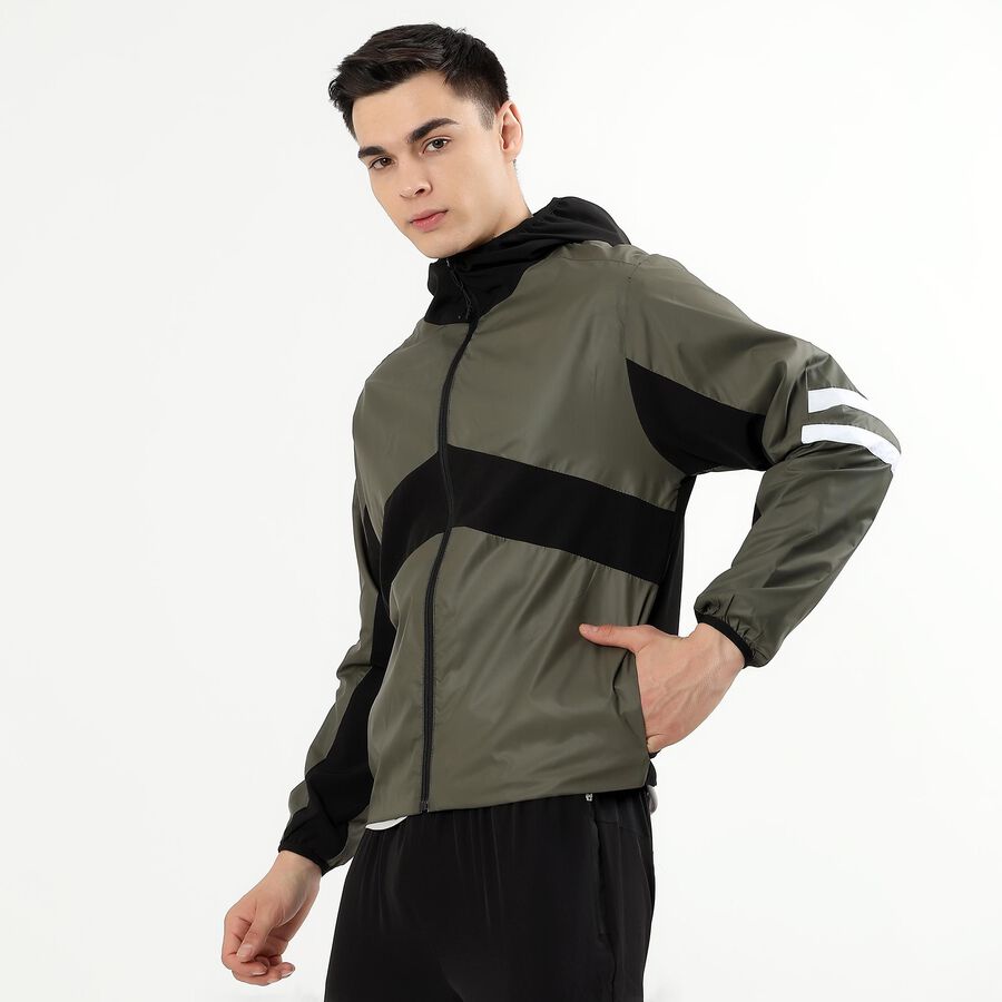 Men's Jacket, Olive, large image number null
