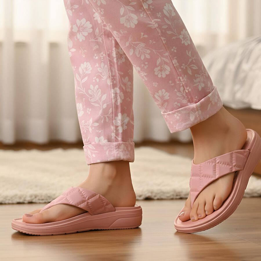 Ladies' Slipper, Pink, large