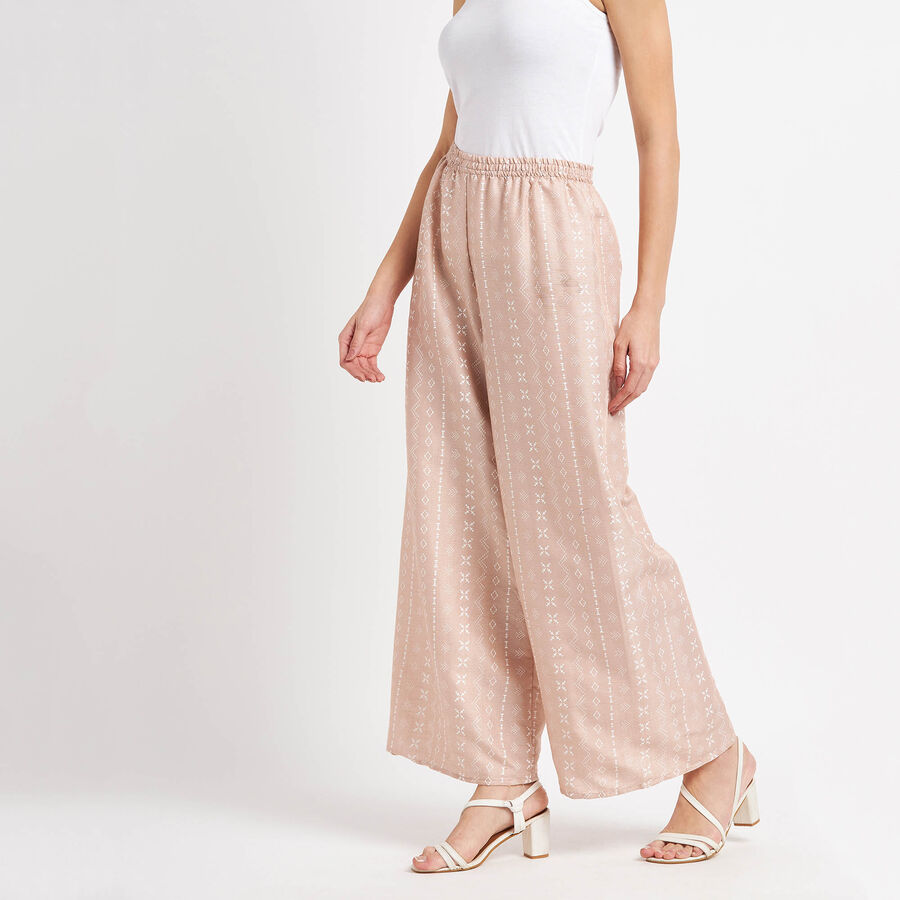 Printed Palazzo, Peach, large image number null