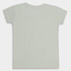 Girls' T-Shirt , हल्का हरा, small image number null