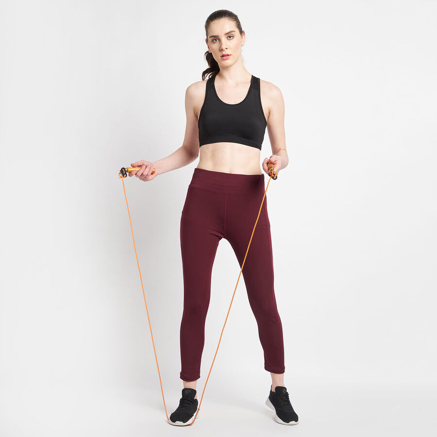 Solid Tights, Wine, large image number null