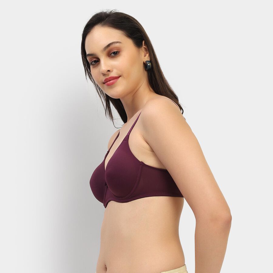 Ladies' Bra , वाइन, large image number null
