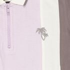 Boys' Half Sleeves T-Shirt, लाइलेक, small image number null