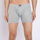 Men's Trunks , मिश्रित हल्का ग्रे, small