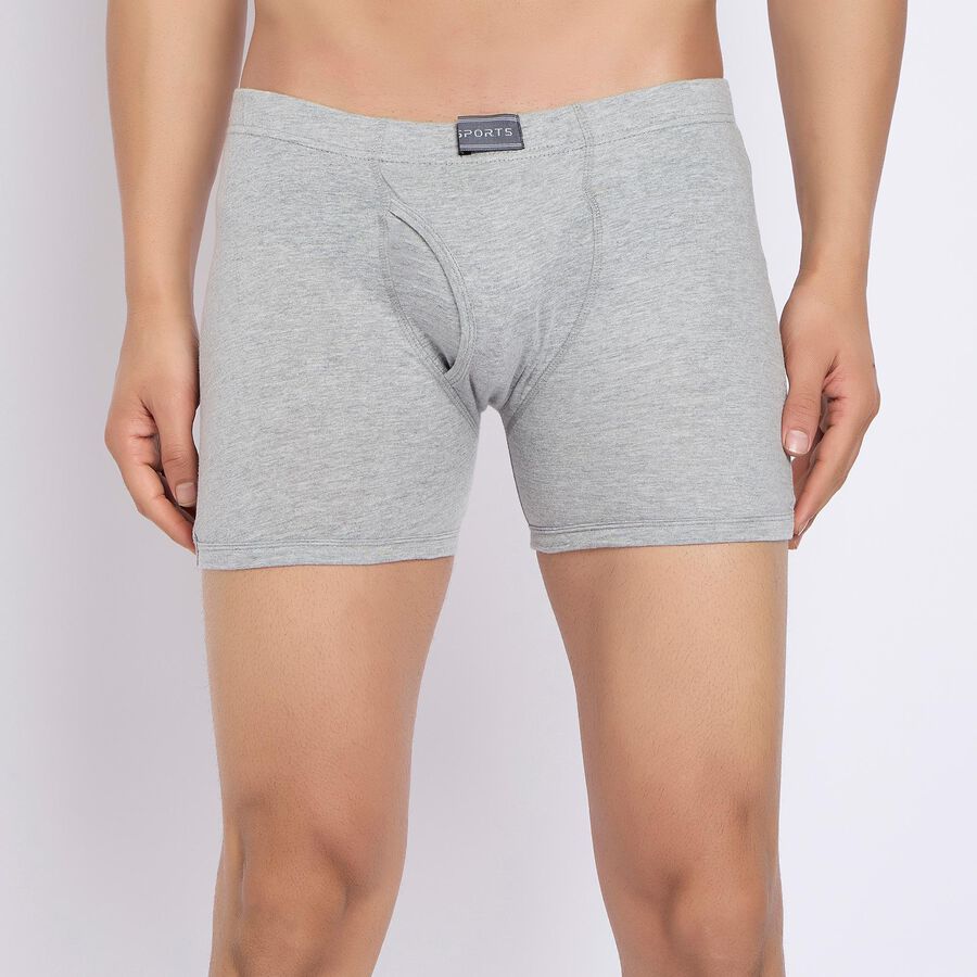 Men's Trunks , मिश्रित हल्का ग्रे, large