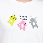 Cotton Round Neck T-Shirt, सफ़ेद, small image number null