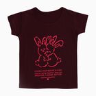 Girls' T-Shirt, Wine, small image number null