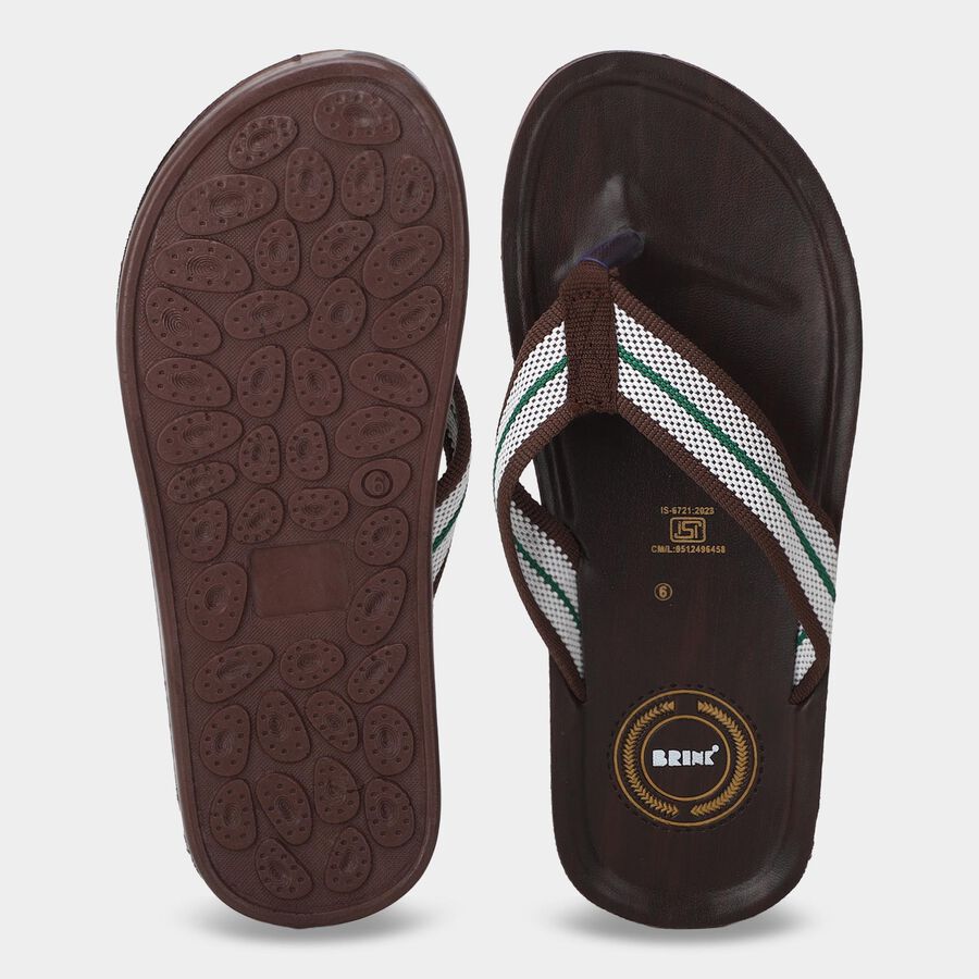 Men's Sandal, भूरा, large