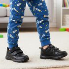 Boys' Shoes, काला, small