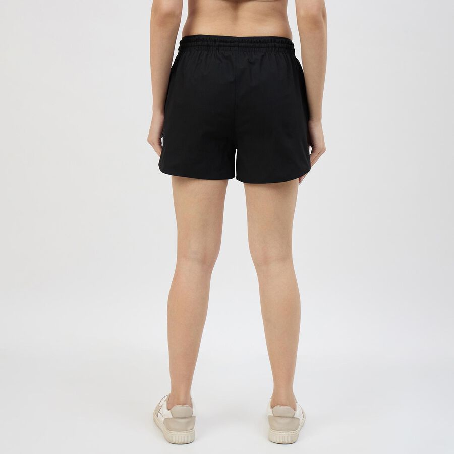 Women's Classic Fit Minimalist Shorts, Black, large