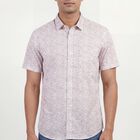 Men's Casual Shirt, गुलाबी, small
