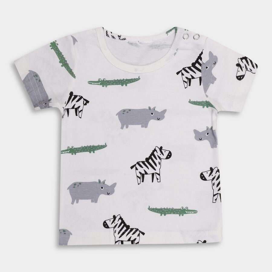 Infants' 100% Cotton T-Shirt , Light Green, large image number null
