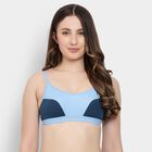 Ladies' Non-Padded Bra, Mid Blue, small image number null