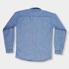 Boys Light Blue Full Sleeve Classic Casual Shirt, Light Blue, small image number null