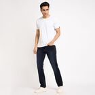 Men's Slim Fit Jeans , Dark Blue, small image number null