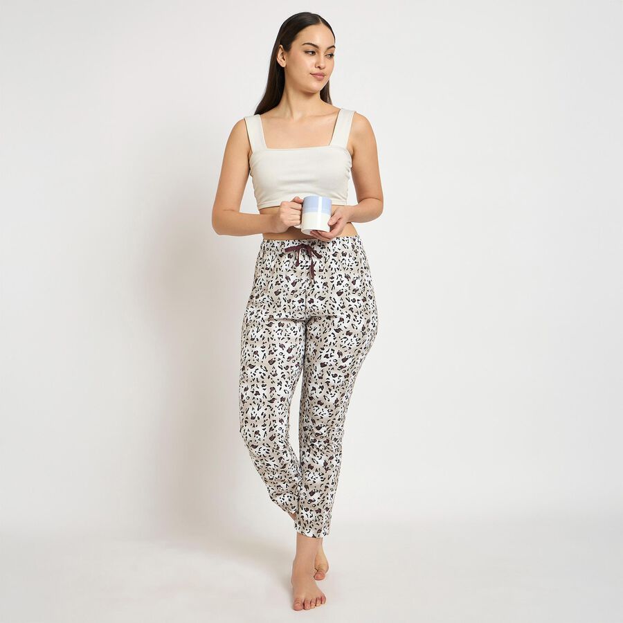 Ladies' Pyjama , भूरा, large image number null