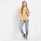 Round Neck T-Shirt, Yellow, small image number null
