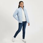 Girls' Jacket, हल्का नीला, small image number null