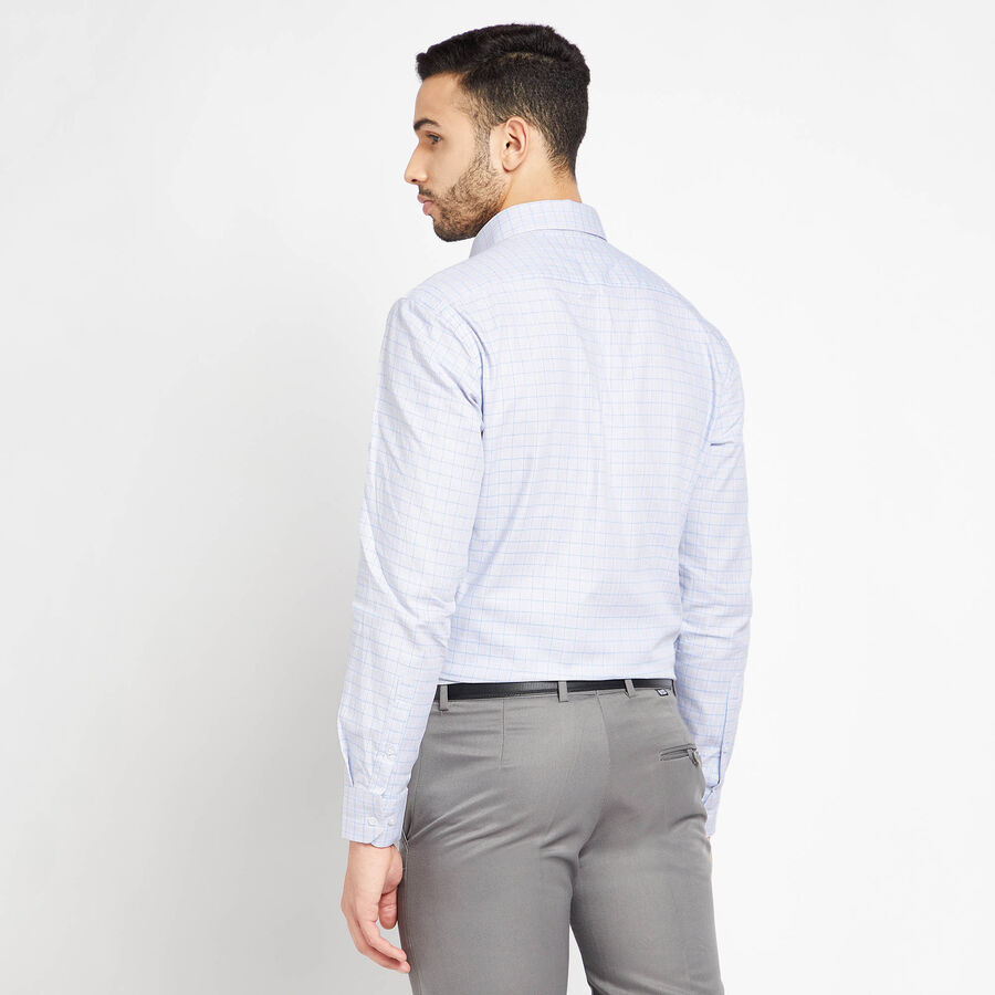 Cotton Checks Casual Shirt, Beige, large image number null