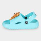Boys Blue Slip-On Slide Sandals, Blue, small