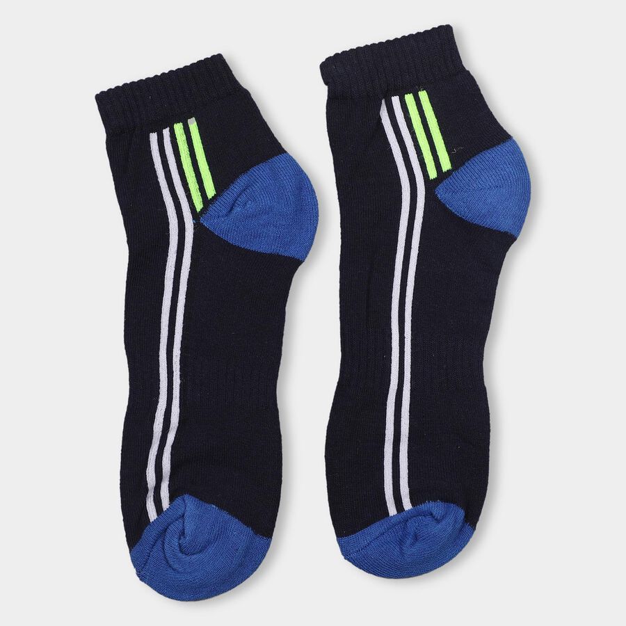 Men's Sports Socks (Pack of 3), मिश्रित हल्का ग्रे, large image number null