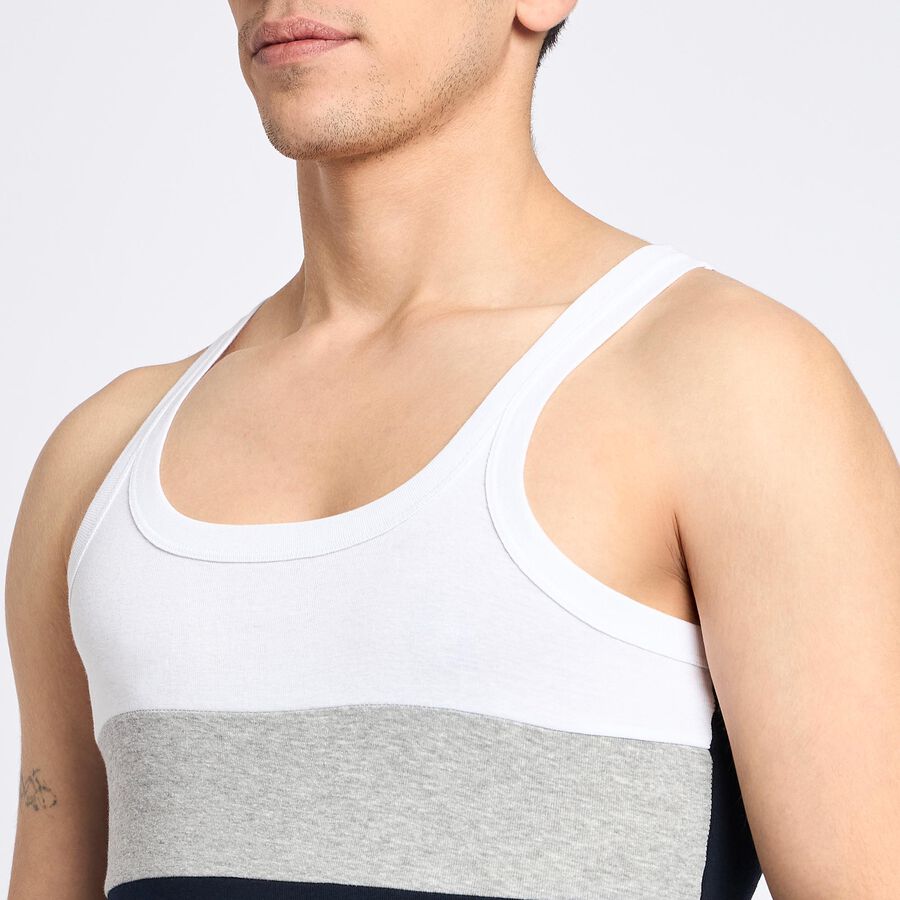 Men's Gym T-Shirt, Navy Blue, large