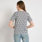 Ladies' Round Neck T-Shirt , Black, small