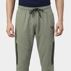 Men's Light Green Tapered Fit Ribbed Cuff Track Pants, हल्का हरा, small