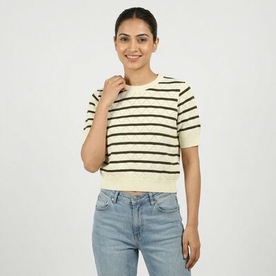 Women's Olive Green Cotton Top