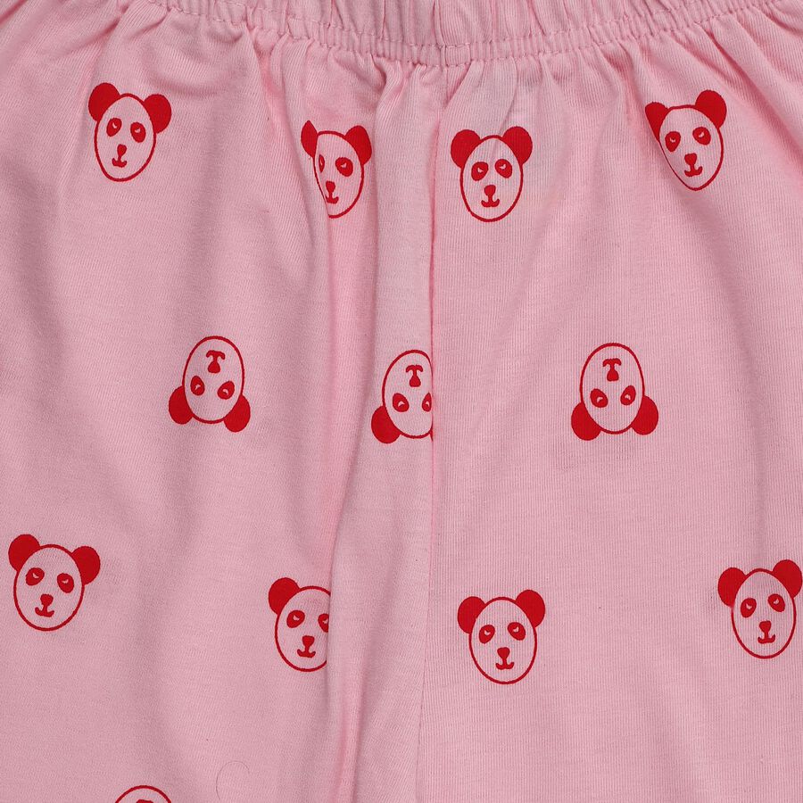 Girls' Pyjama, Light Pink, large image number null