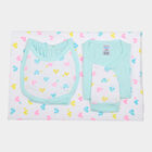 Infants Cotton Printed Baby Gift Set, Aqua, small image number null