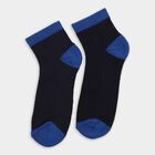 Men's Socks (Pack of 3), नेवी ब्लू, small